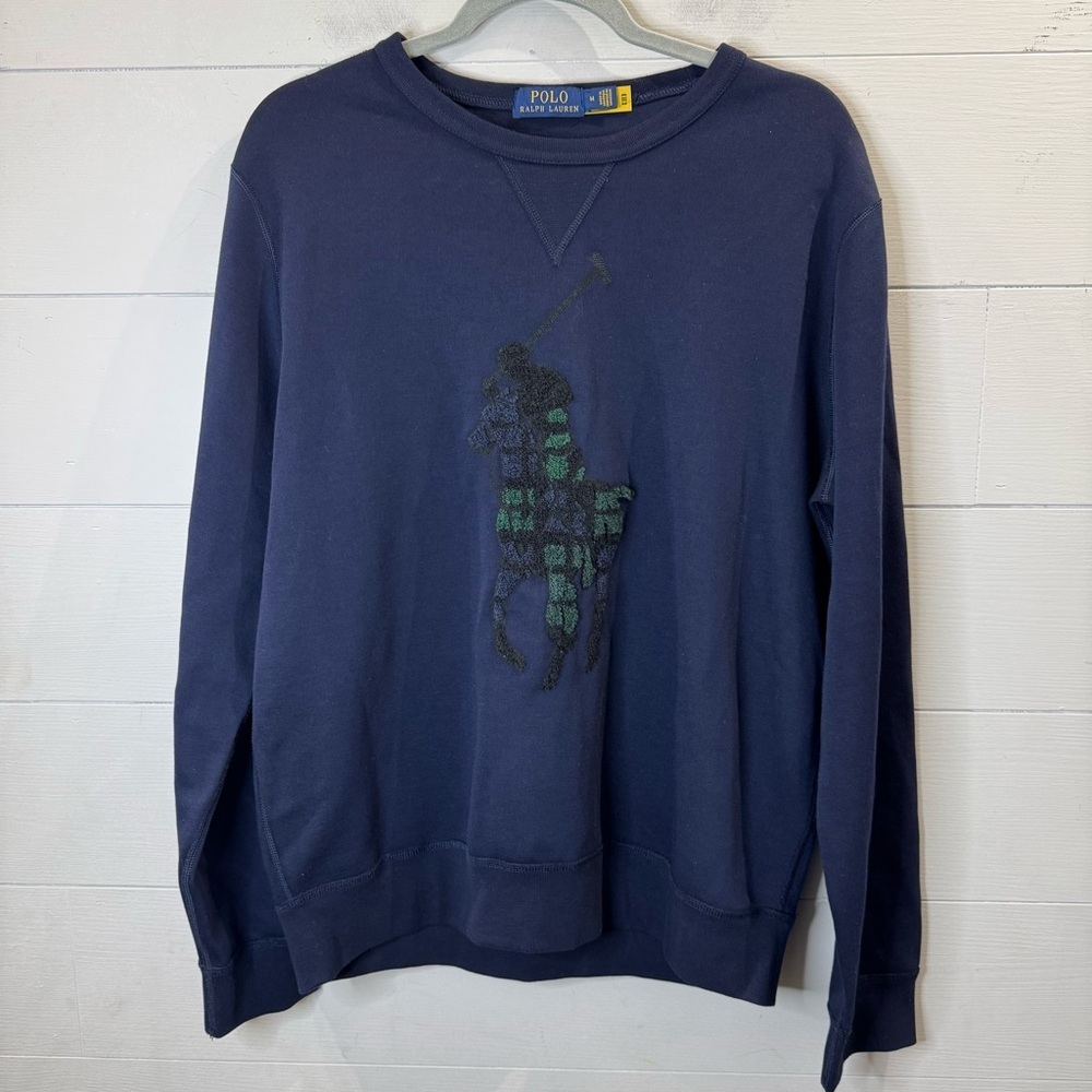 Polo Ralph Lauren | Men's Big Pony Double-Knit Sweatshirt Size Medium